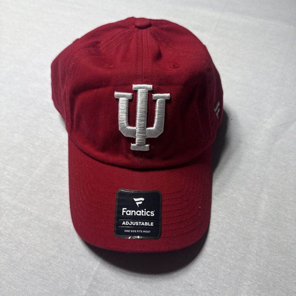 Fanatics Indiana Hoosiers Adjustable Hat Cap by Signatures Collegiate. New Tags